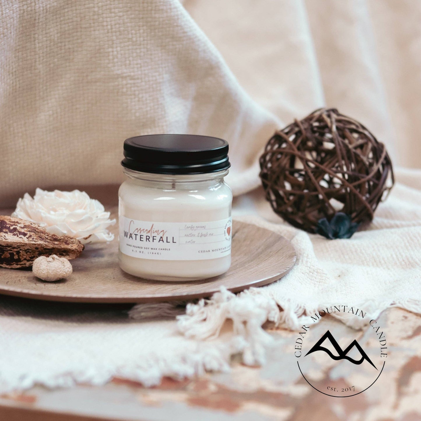Mason Jar Soy Candle