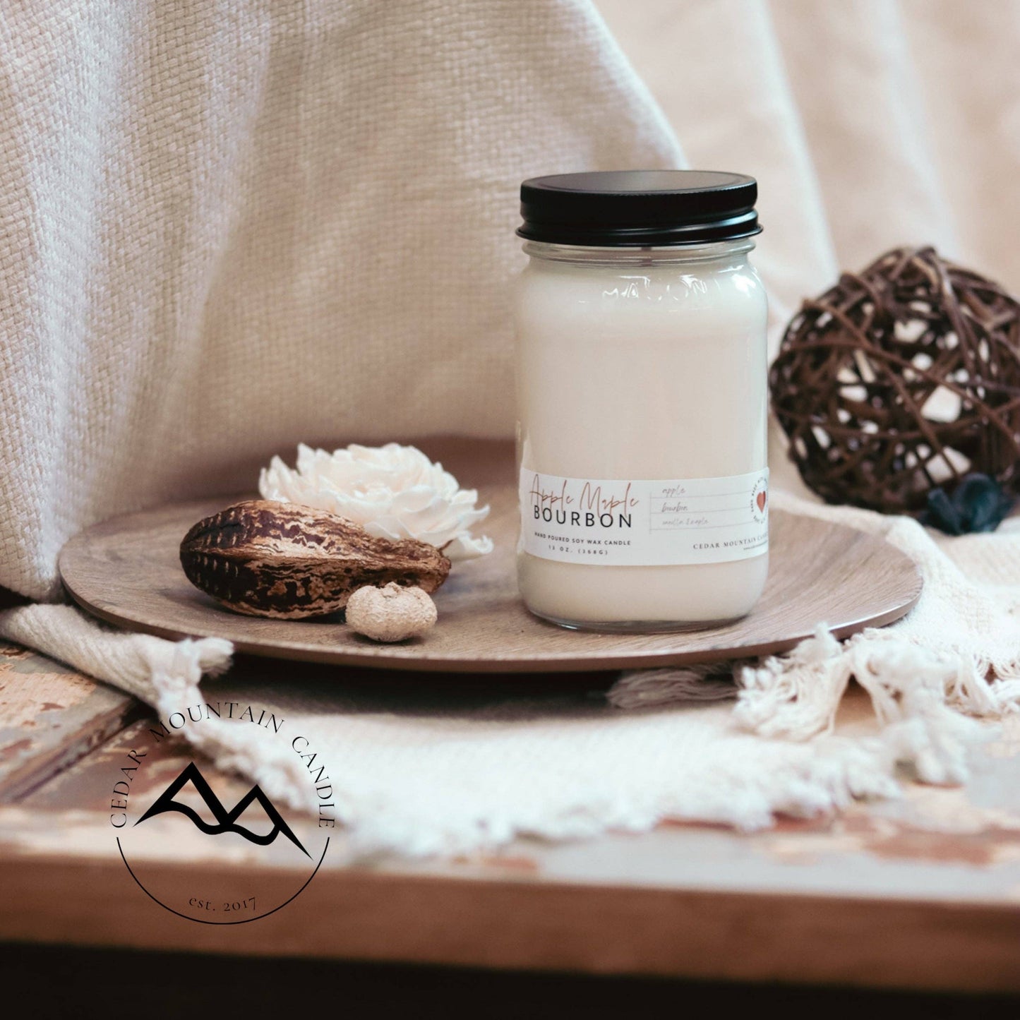 Mason Jar Soy Candle