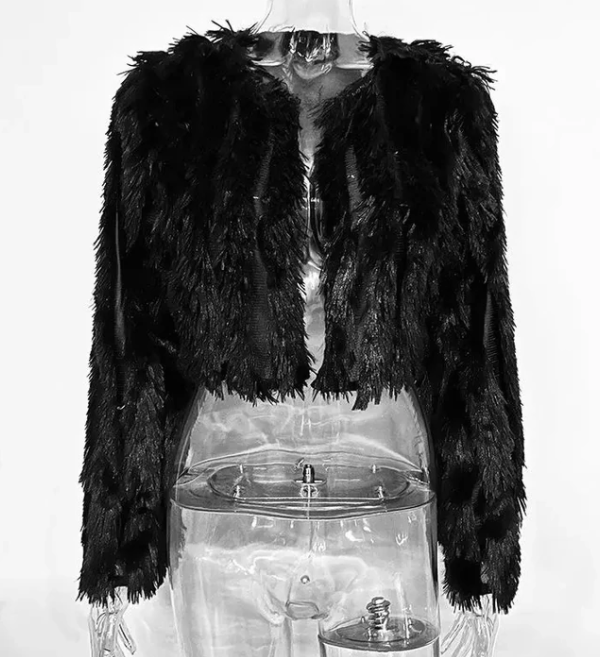 Women's Sexy Banquet Plush Cardigan